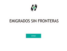 Tablet Screenshot of emigradossinfronteras.org